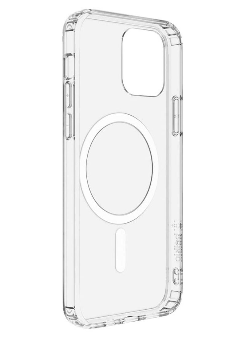 Generic Electroplating Shockproof Magsafe Case For IPhone 12 Pro Max (Transparent)  - Image 2