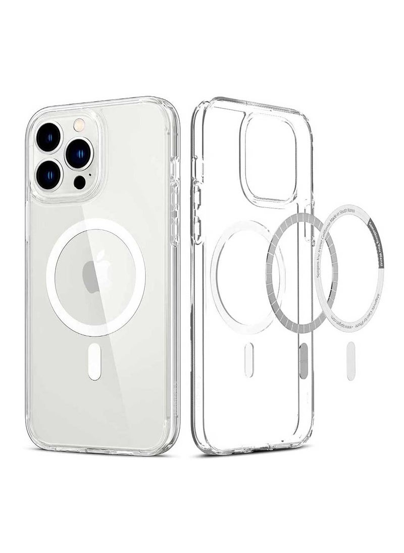 Generic Electroplating Shockproof Magsafe Case For IPhone 12 Pro Max (Transparent)  - Image 1