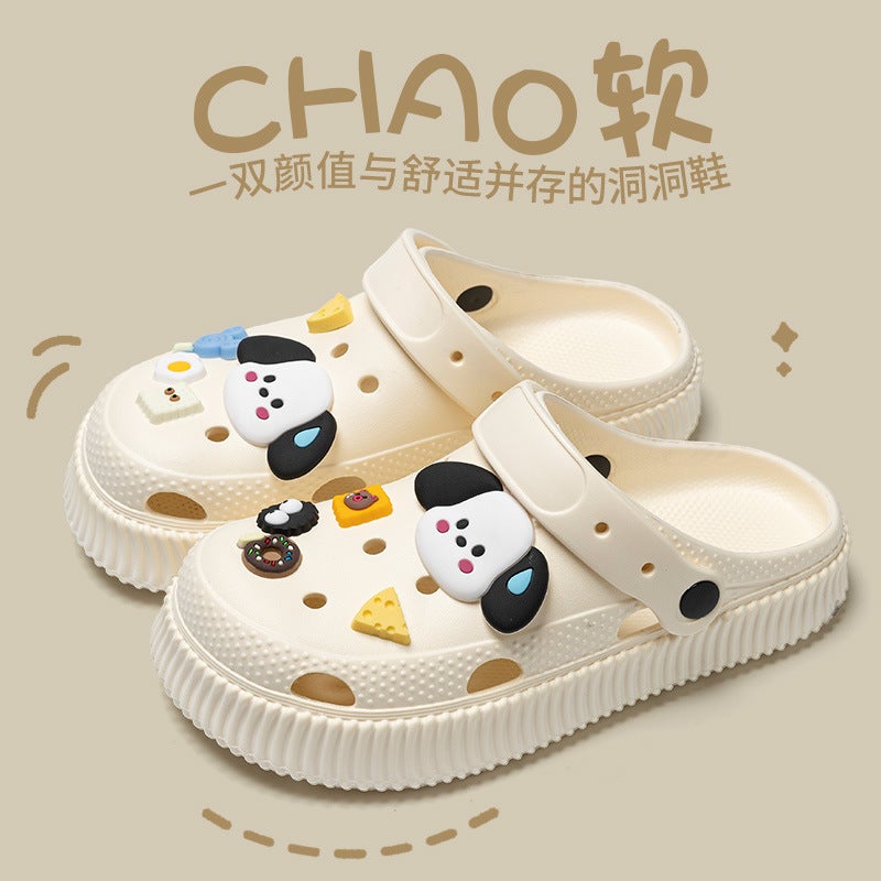 Croc Shoes For Girls, Outer Wear For Couples, Baotou Slippers, Women'S Sandals, Women'S Home Shoes, Women'S Sandals, Men'S Clogs, Men'S Clogs - Image 4