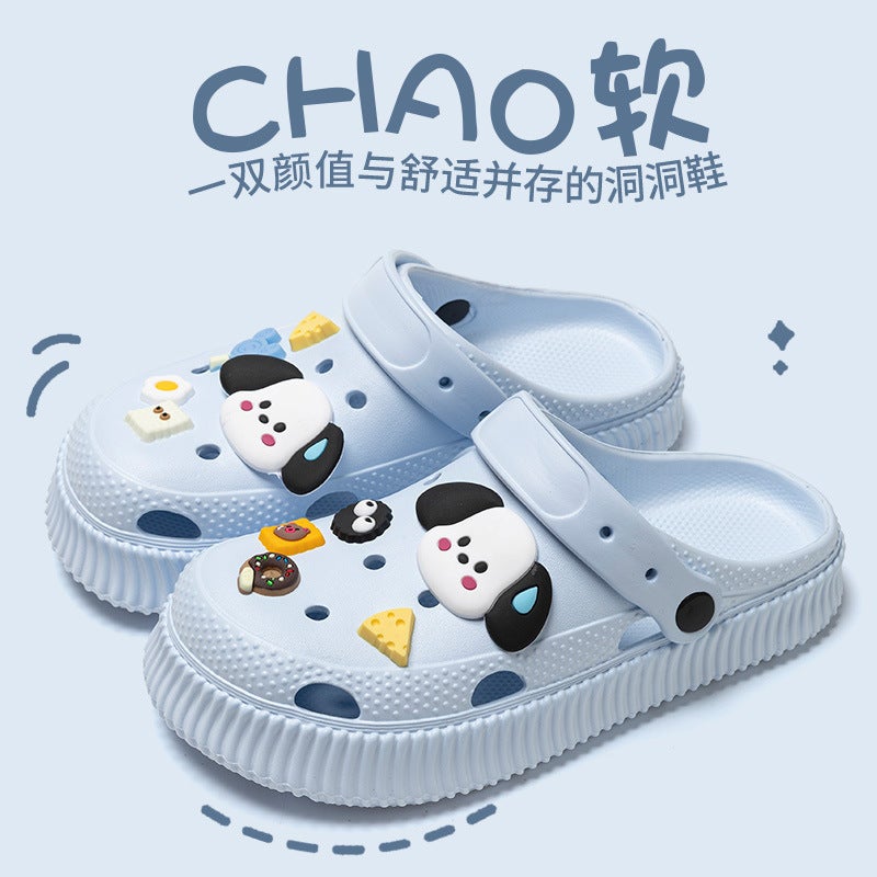 Croc Shoes For Girls, Outer Wear For Couples, Baotou Slippers, Women'S Sandals, Women'S Home Shoes, Women'S Sandals, Men'S Clogs, Men'S Clogs - Image 2
