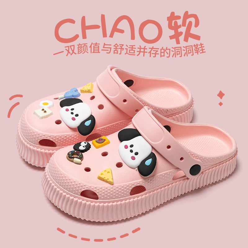 Croc Shoes For Girls, Outer Wear For Couples, Baotou Slippers, Women'S Sandals, Women'S Home Shoes, Women'S Sandals, Men'S Clogs, Men'S Clogs - Image 3