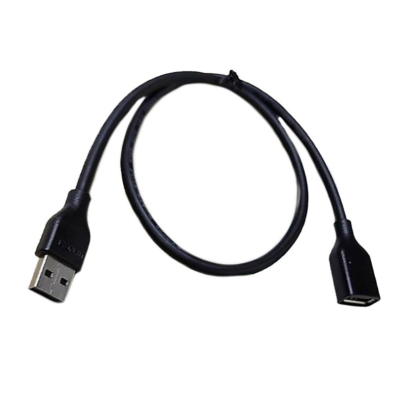 كابل نقل بيانات USB 2.0 عالي السرعة، سلك شحن طاقة، أطوال متعددة من 12 سم إلى 500 سم، مناسب للطابعة، لوحة المفاتيح، كابل تمديد USB - Image 5