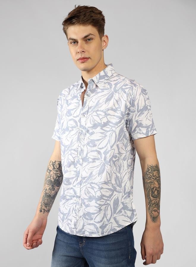 دينيس لينغو قميص كاجوال رجالي متعدد الألوان بقصة عادية - Image 3