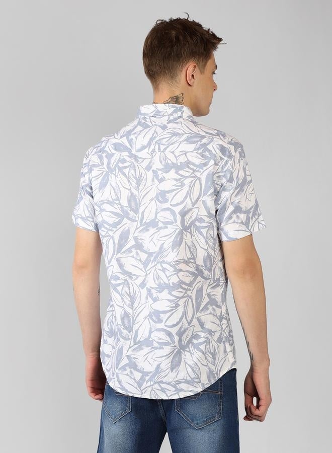 دينيس لينغو قميص كاجوال رجالي متعدد الألوان بقصة عادية - Image 5