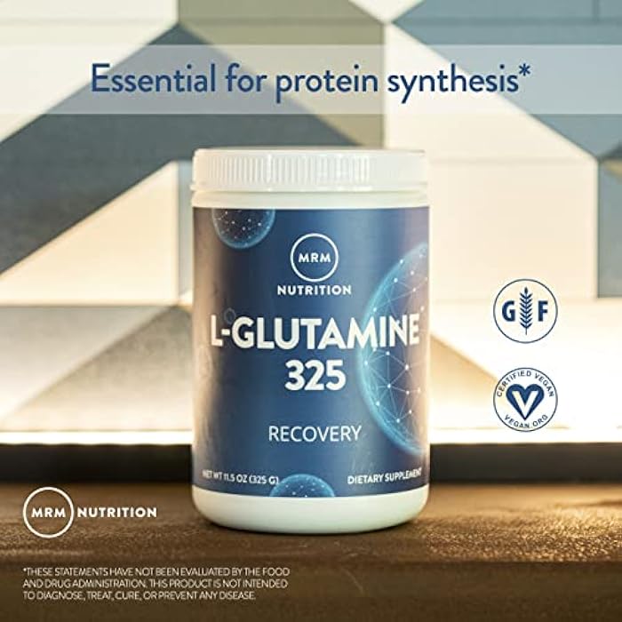 MRM Nutrition L-Glutamine | 5000mg | Recovery | Amino Acid | Muscle Support | Immune + Gut Health | Fermented | 65 Servings - Image 4