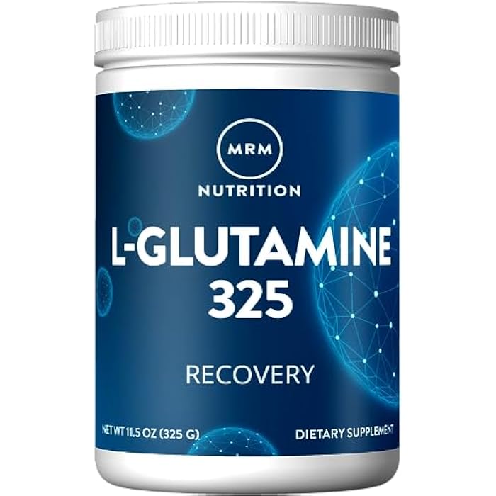 MRM Nutrition L-Glutamine | 5000mg | Recovery | Amino Acid | Muscle Support | Immune + Gut Health | Fermented | 65 Servings - Image 1