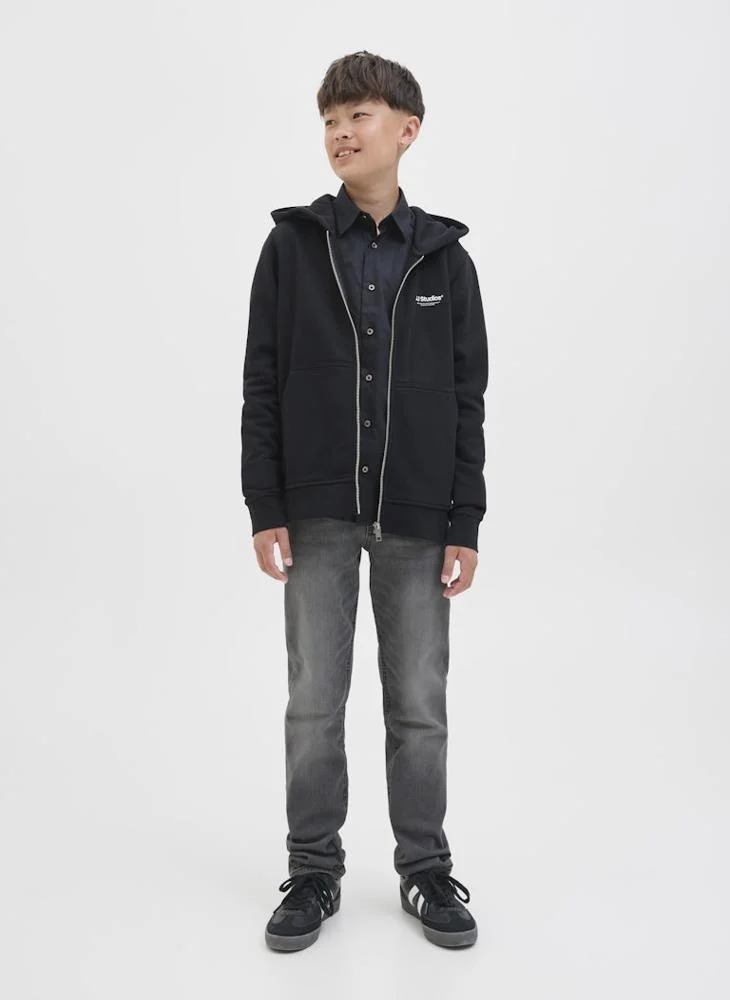 Jack & Jones Junior Kids Jjichris Jjoriginal SQ 903 Straight Fit Jeans