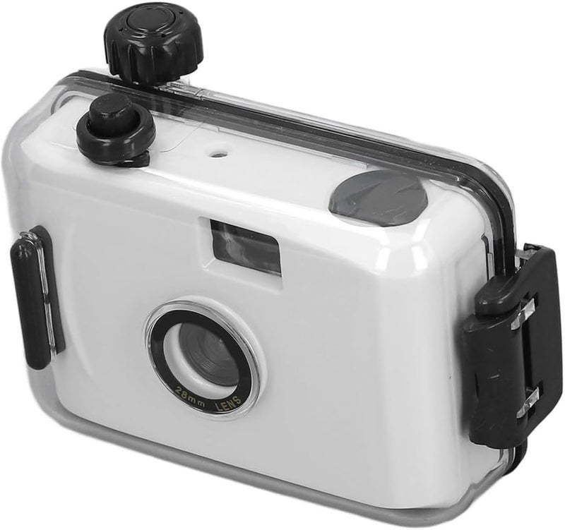 Retro 35mm Reusable Film Camera Black White Waterproof For Snorkeling Swimming - Image 5