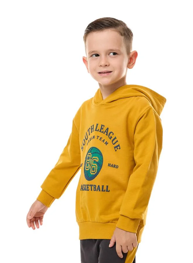 فكتور اند جين هودي مطبع بطبعة جرافيك بنمط فارسيتي مع جيوب