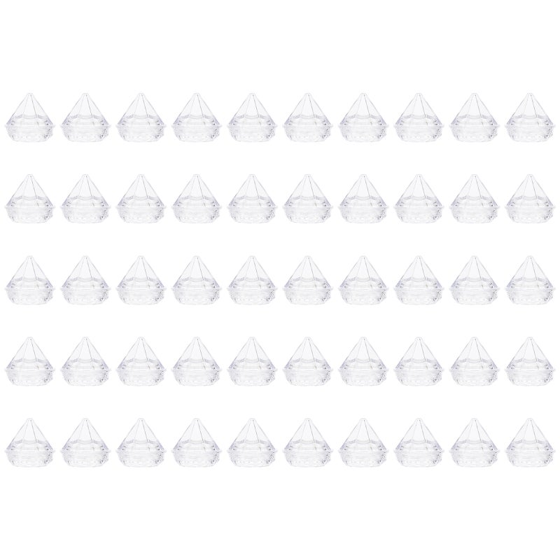 100 Pcs 5g Three-dimensional Boxes Cream Jars Cosmetic Sub Bottles - Image 1