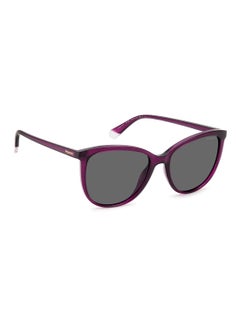 Polaroid Women's UV Protection Cat Eye Sunglasses - Pld 4138/S Violet 55 - Lens Size: 55 Mm  - Image 2
