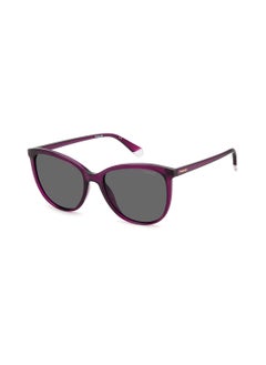 Polaroid Women's UV Protection Cat Eye Sunglasses - Pld 4138/S Violet 55 - Lens Size: 55 Mm  - Image 1