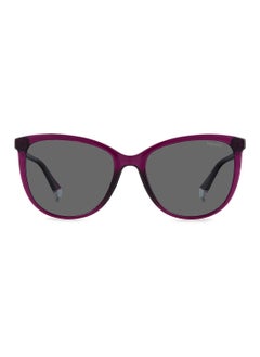 Polaroid Women's UV Protection Cat Eye Sunglasses - Pld 4138/S Violet 55 - Lens Size: 55 Mm  - Image 3