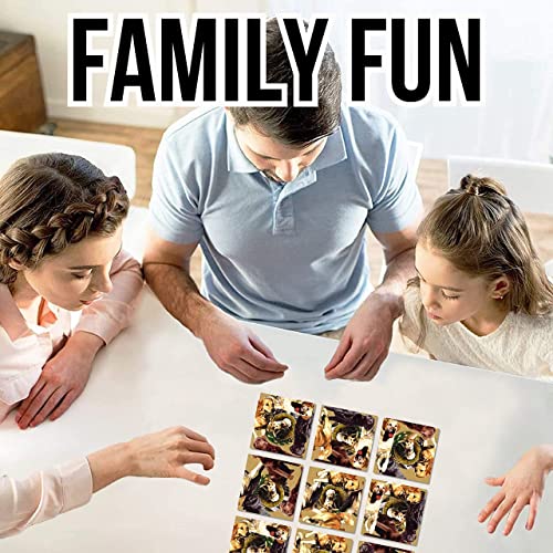B Dazzle Retrievers Scramble Squares 9 Piece Puzzle - Image 5