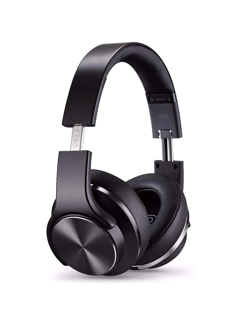 سودو سماعات رأس بلوتوث فوق الأذن مع ميكروفون باللون الأسود - Image 4