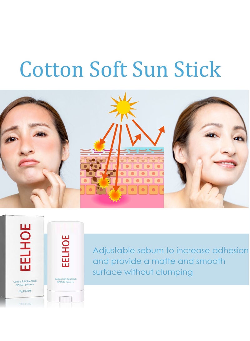 إيلهو قلم من كوتون سوفت، بعامل الحماية من الشمس بدرجة 50+ غرامPA++++- 19/ 0.67 اونصة - Image 4