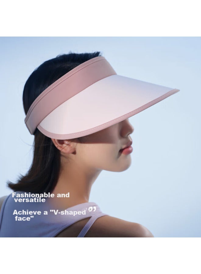 Pelliot Outdoor Sun Protection Hat For Women, Summer Uv-resistant Wide Brim Visor Hat, Sunshade Cycling Cap 16123406 Moonlight Blue - Image 4
