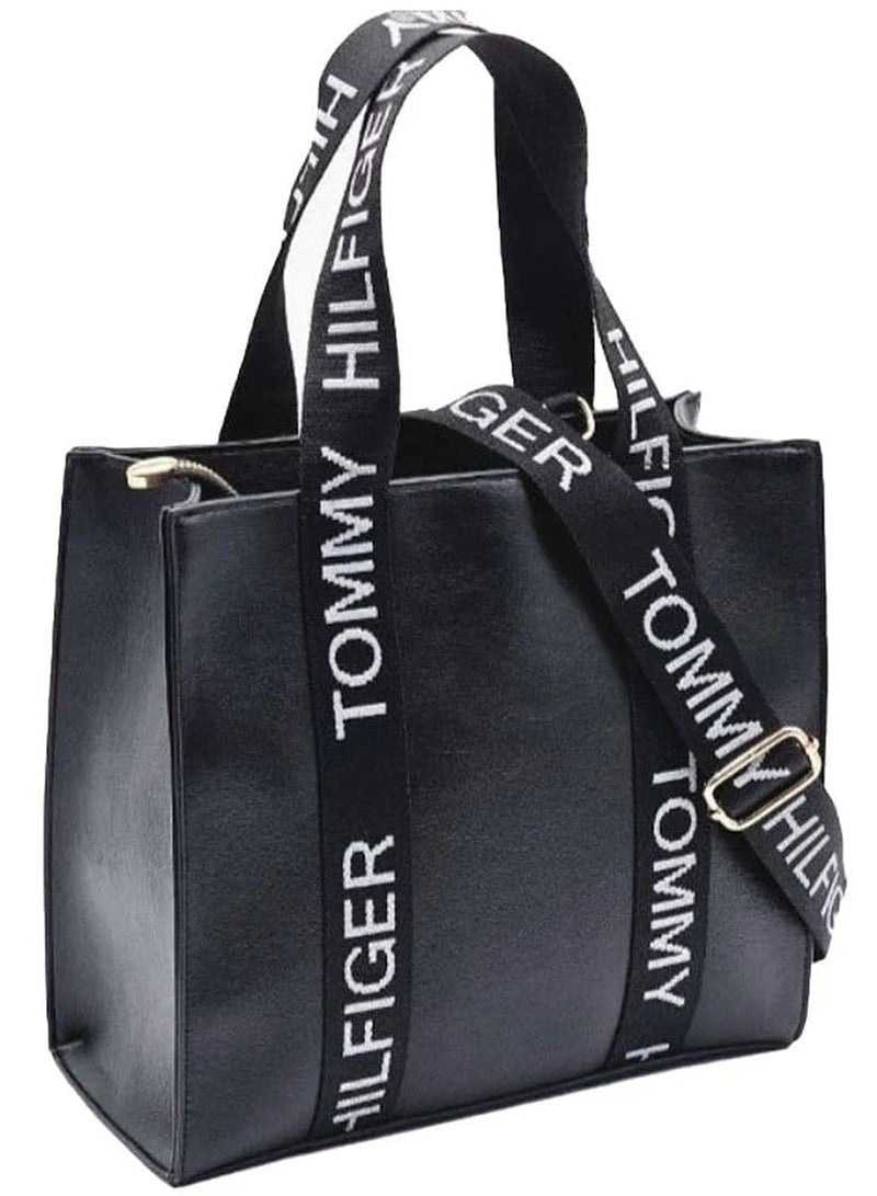 Tommy Icons Tommy Hilfiger Black Women Handbag - Image 3