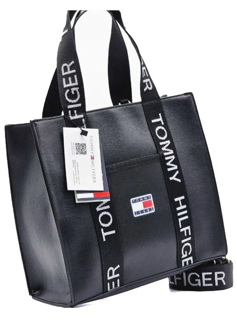 Tommy Icons Tommy Hilfiger Black Women Handbag - Image 4