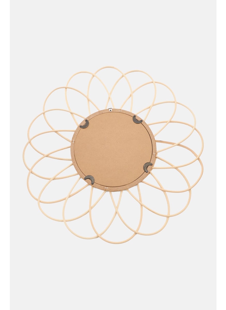 CMP Rattan Mirror , Tan  - Image 2