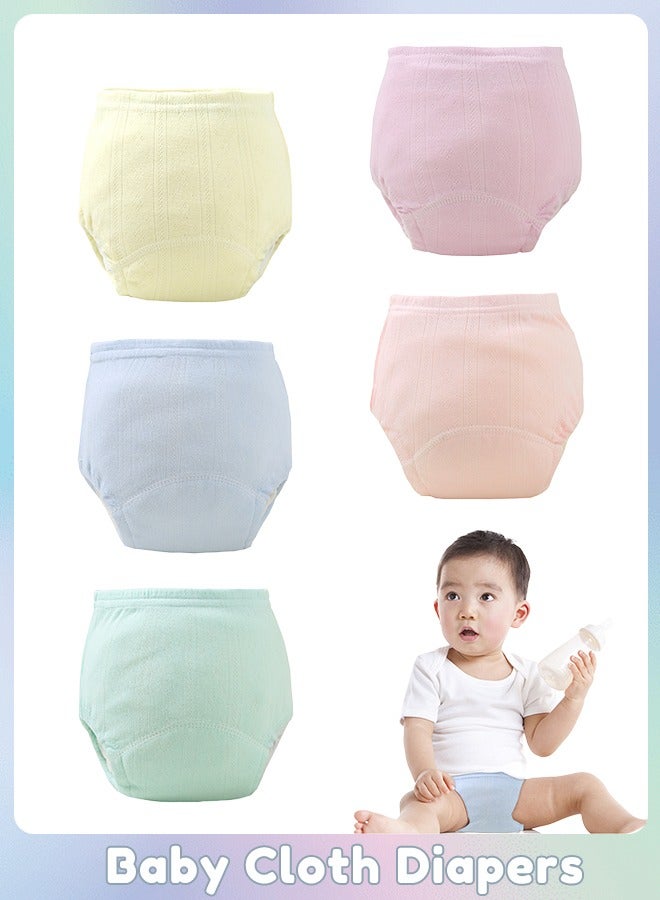 Sharpdo 5-Pieces Baby Potty Training Pants, Breathable Potty Training Underwear, Toddler Training Underwear for Boy and Girls, Size 90 / 100 / 110  - Image 1