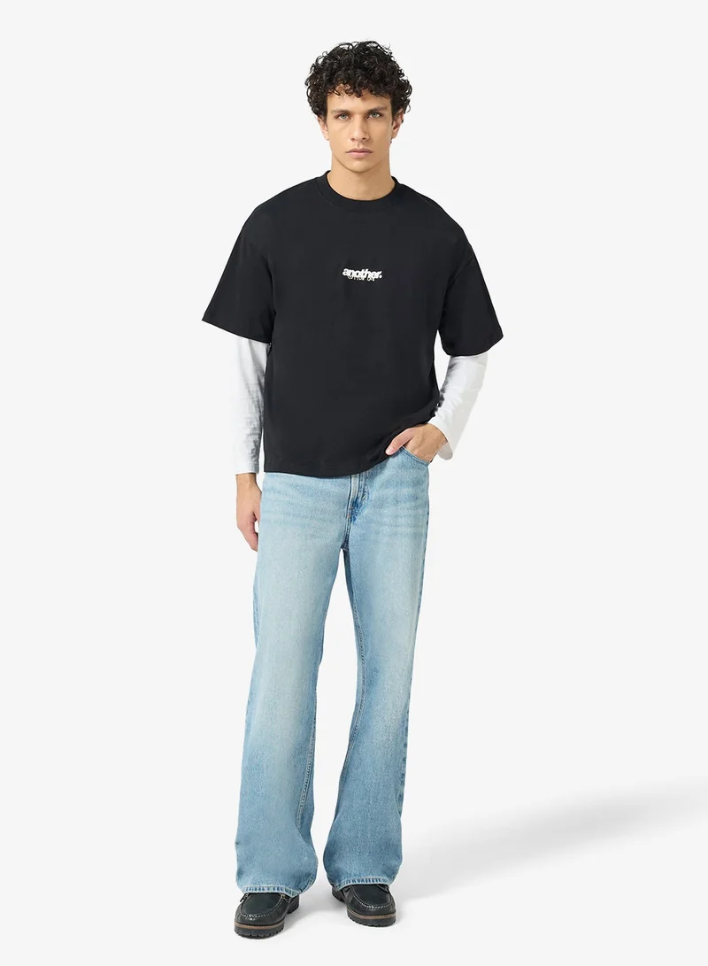 Another Cotton Lab  Overpriced Flat Whites T-Shirt for Men | Best Price UAE
