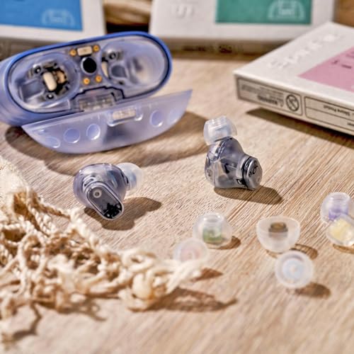 SpinFit Omni for True Wireless Earbuds & IEMs - SS - Patented Silicone Eartips for Replacement (1 Pair) (3.7 mm Nozzle Dia.) - Image 3