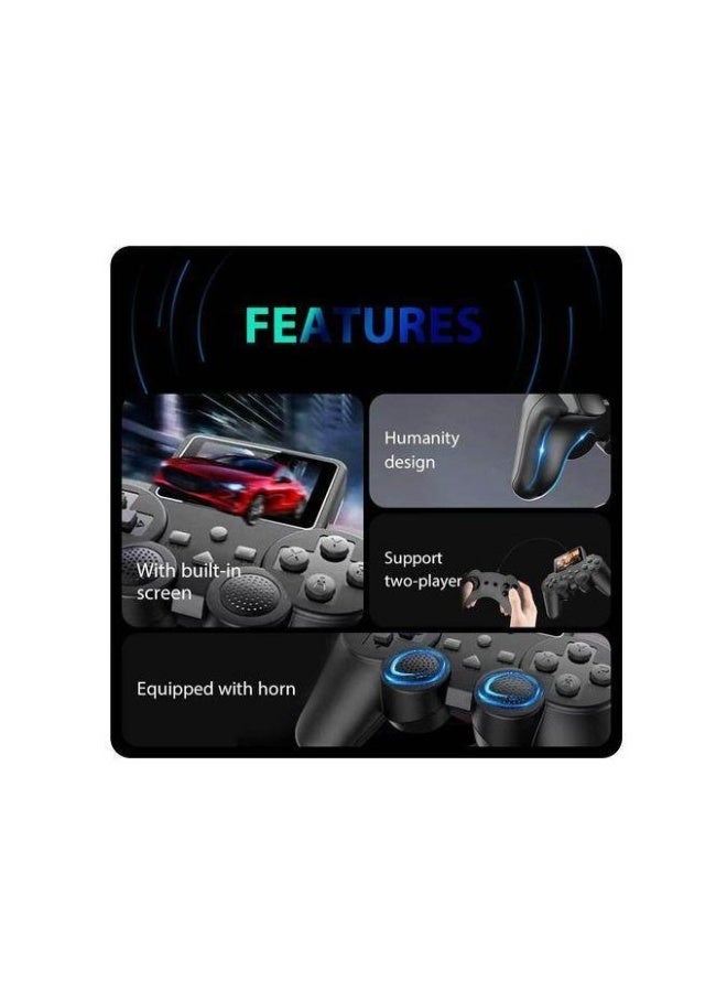 S10 Retro Handheld Game Console, Portable Wireless Controller with Built-in Screen, Dual Player Support, Stereo Speakers - Image 1