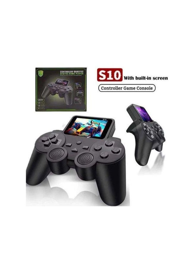 S10 Retro Handheld Game Console, Portable Wireless Controller with Built-in Screen, Dual Player Support, Stereo Speakers - Image 3
