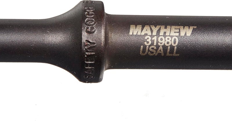 Mayhew Tools 31980 Pneumatic Taper Punch, 1/2" x 6", Black Oxide Finish - Image 3