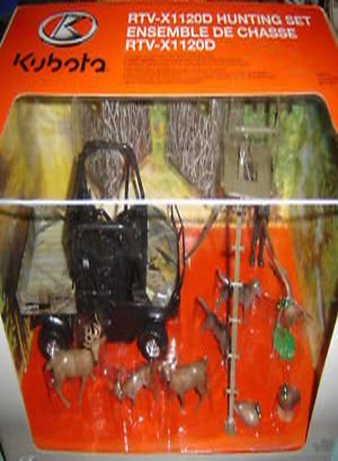 Kubota Hunting Playset w/ RTV-X1120D 1:18 Scale - Image 3