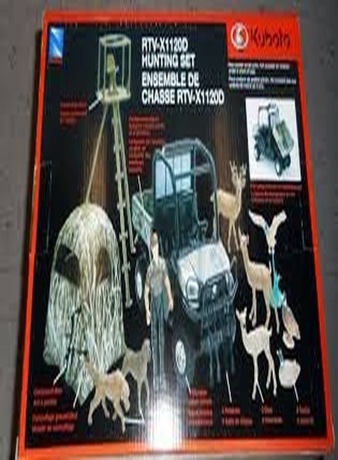 Kubota Hunting Playset w/ RTV-X1120D 1:18 Scale - Image 2