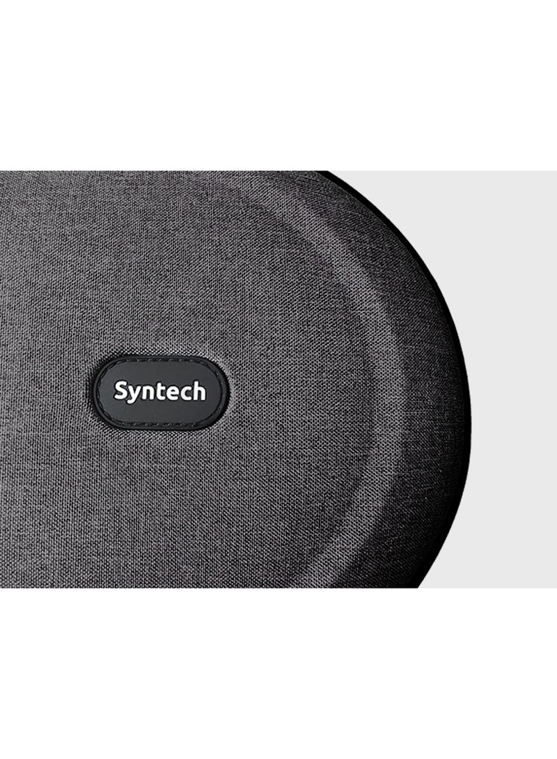 سينتيك حقيبة حمل صلبة كبيرة Syntech لنظارة Meta Quest 3/2/Pro/Pico 4 - متوافقة مع حزام الرأس إيليت (Elite Strap) وأدوات التحكم (Touch Controllers) - سعة عالية للتخزين والسفر (الحجم الكبير - أسود) - Image 2