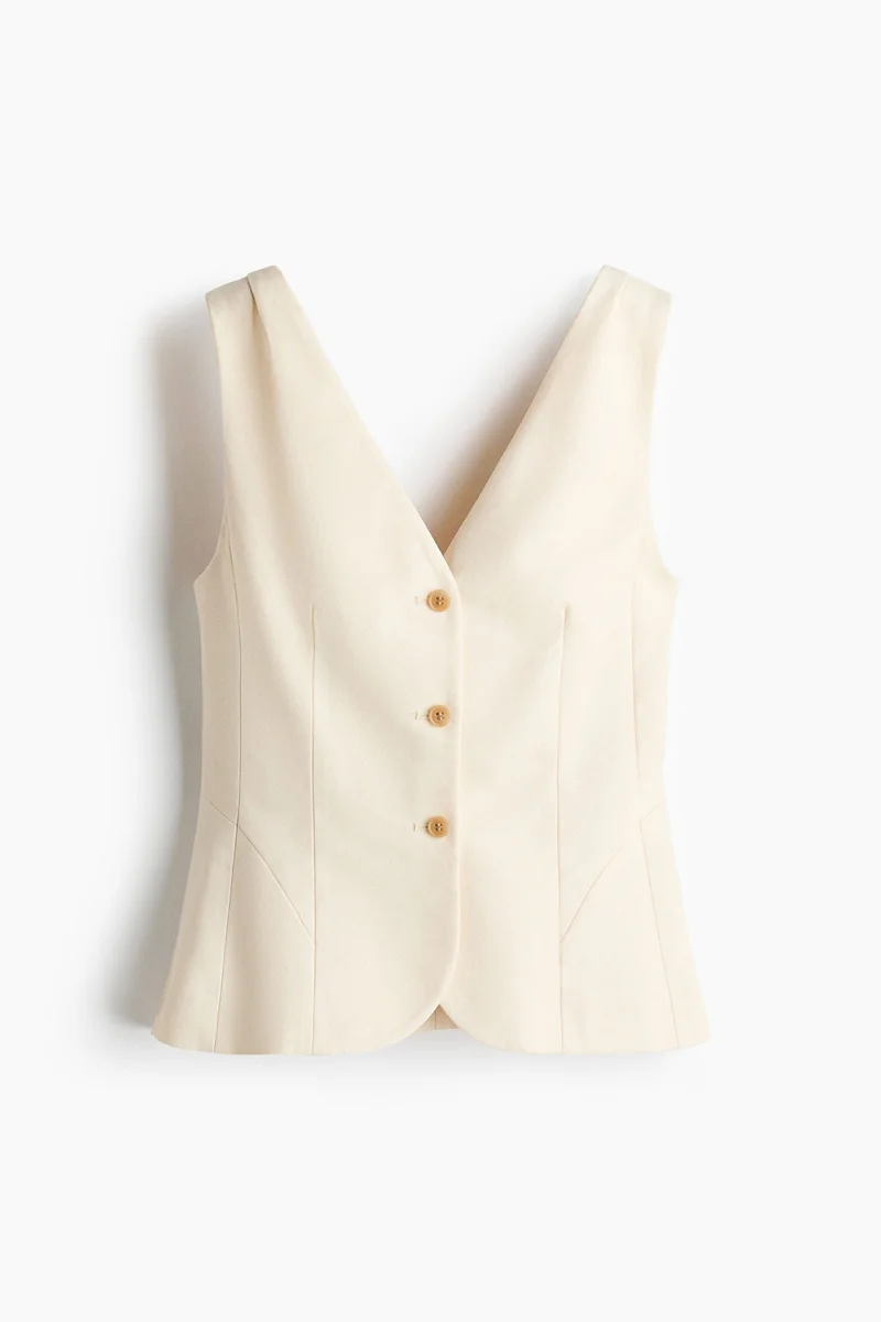 H&M V-neck waistcoat