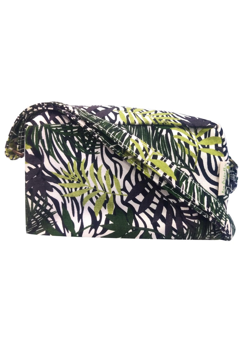 Earthsafe - Earthsave Cotton Premium Sling Bag Canvas Sling Bag for Women with Adjustable Strap - Image 1