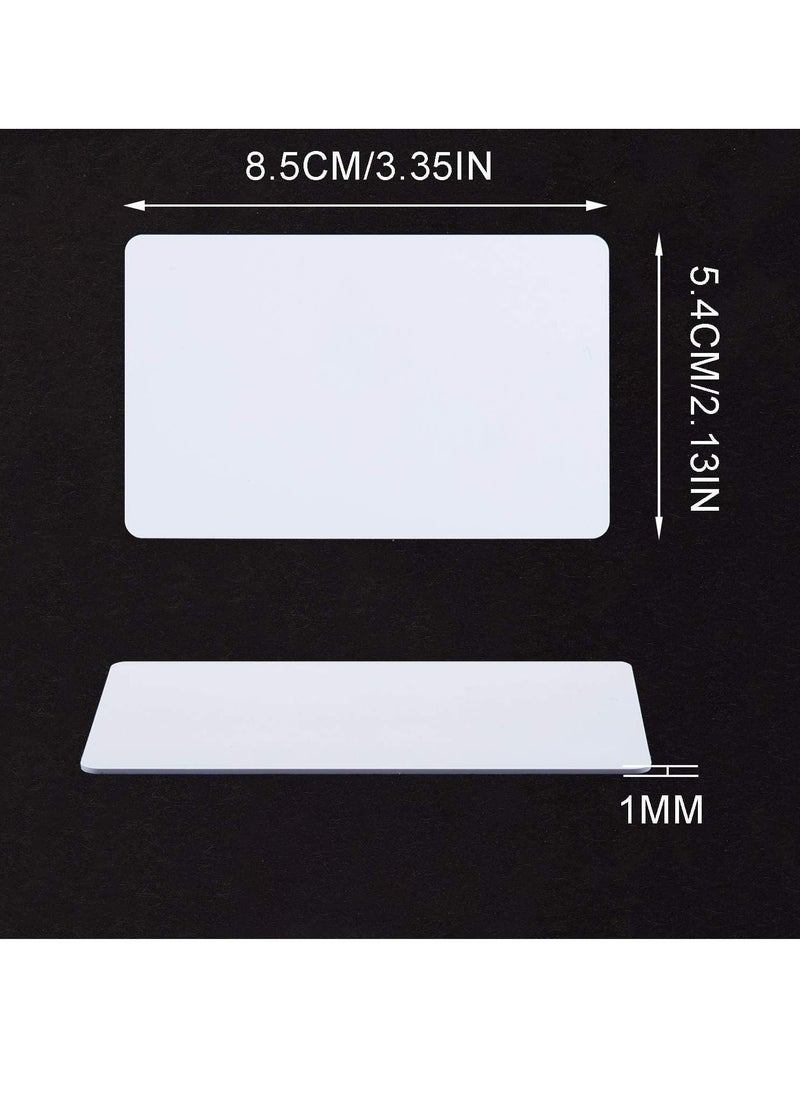 Rubik NFC Cards 215 Chip (50 Cards) Blank Programmable Ntag215 PVC NFC Business Smart Card Tags Compatible with All NFC Enabled Mobile Phones & Devices 504 Bytes Memory (50 Cards)  - Image 2
