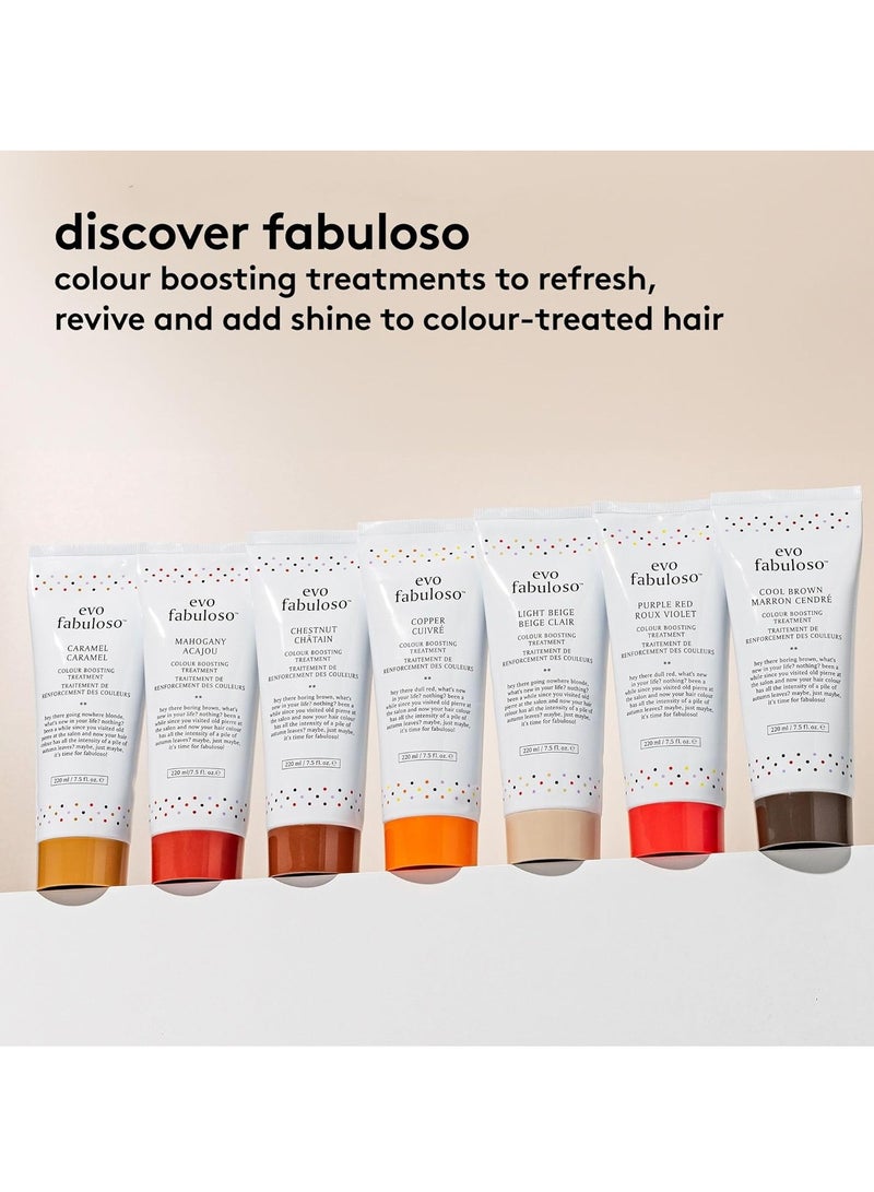 Evo Fabuloso purple red colour boosting treatment 220ml - Image 3