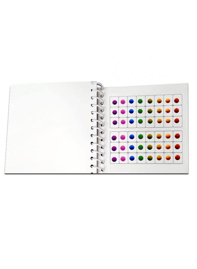 Comet Busters Mini Bindi Book 8-288 Round Multicolor Shaded Ombre Bindis (BOOK 8) - Image 3
