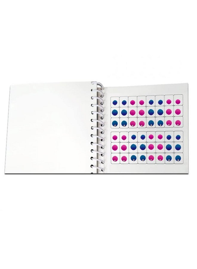 Comet Busters Mini Bindi Book 8-288 Round Multicolor Shaded Ombre Bindis (BOOK 8) - Image 4