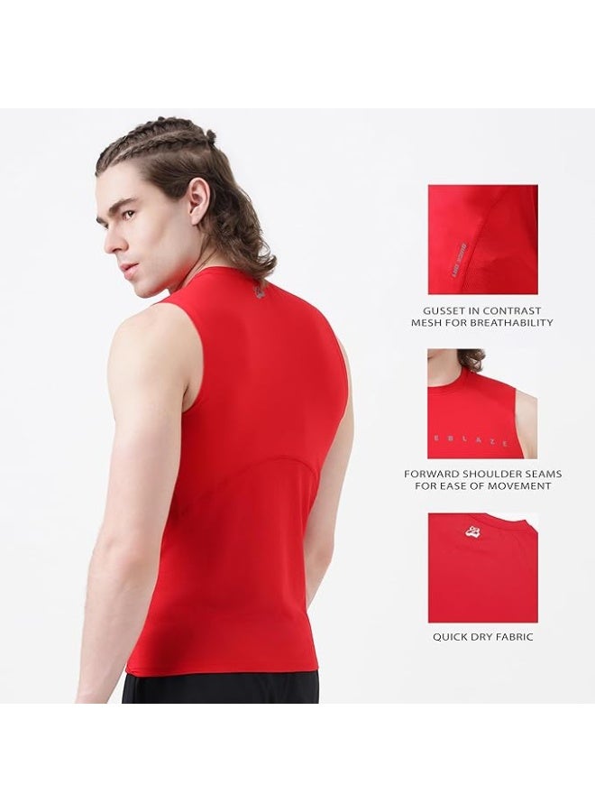 MuscleBlaze Air Tech Compression MuscleTank for Men-M - Image 3