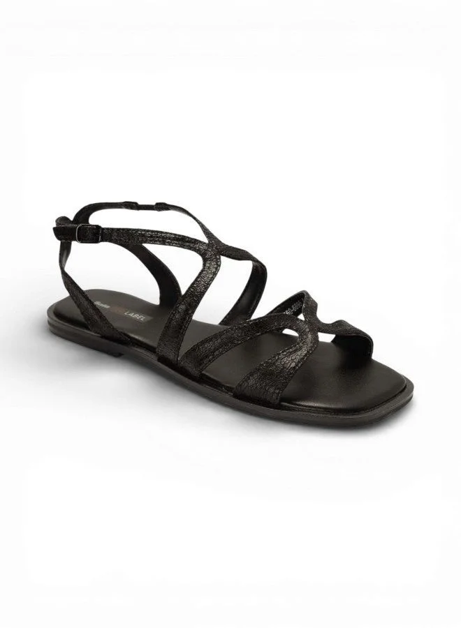 Bata Casual Multi‑Strap Flat Sandals