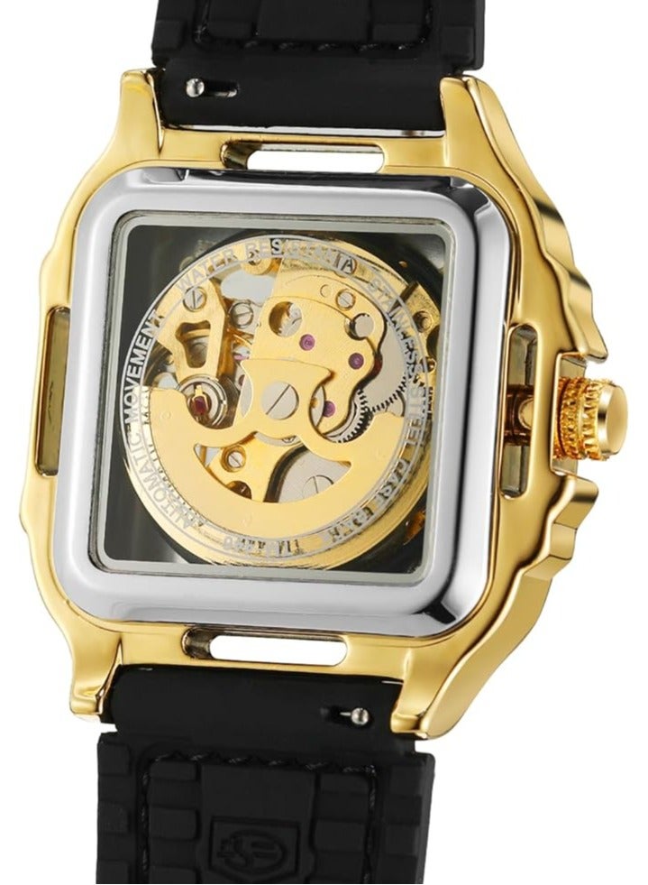 FORSINING Watches for Men Watch Leather Strap Luxury Luminous Water Resistant Automatic Mechanical Wristwatch 1008 - Image 5