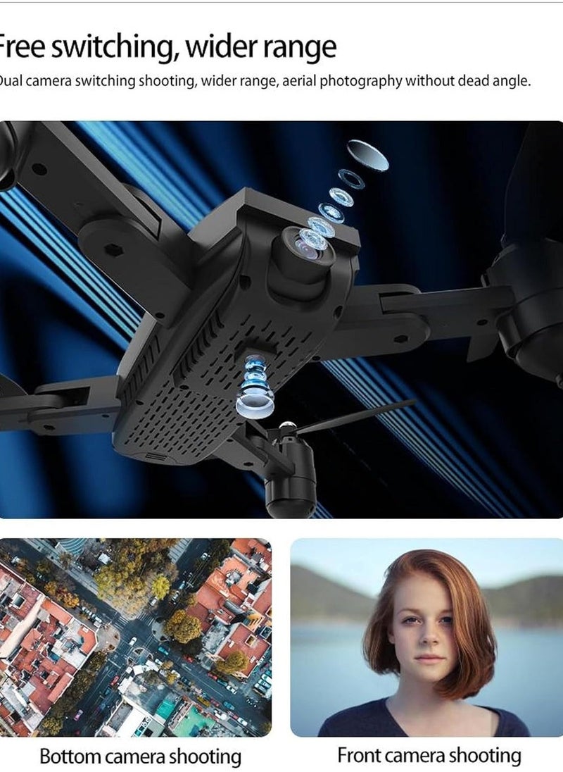 Generic P30 Plus Drone with 4K Dual HD Camera, Foldable Design, 20-Minute Flight Time, Visual Positioning 2.0, Automatic Braking System, and Gesture Control – Ideal for Photography & Video  - Image 4
