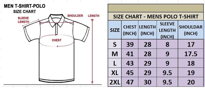 Lymio Men T-Shirt || T-Shirt for Men || Polo T Shirt (Polo 76 Blue-L) - Image 2