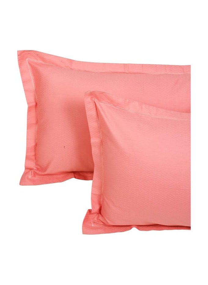 Story at Home Story at Home King Double Bedding Set, Pink, 270 x 235 cm, NVG1429, 3 Pieces  - Image 4