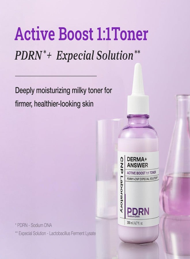 CNP PDRN + Niacinamide Milky Toner, Active Booster Toner for Face, Rice Water, Korean Skin Care, 6.7 fl. oz. - Image 2