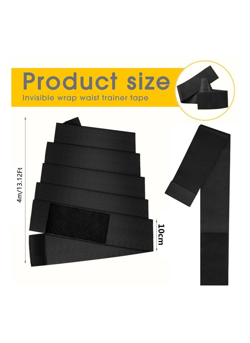 Generic Invisible Waist Wrap for Stomach Adjustable and Comfortable  for Women Lower Belly Fat  - Image 2