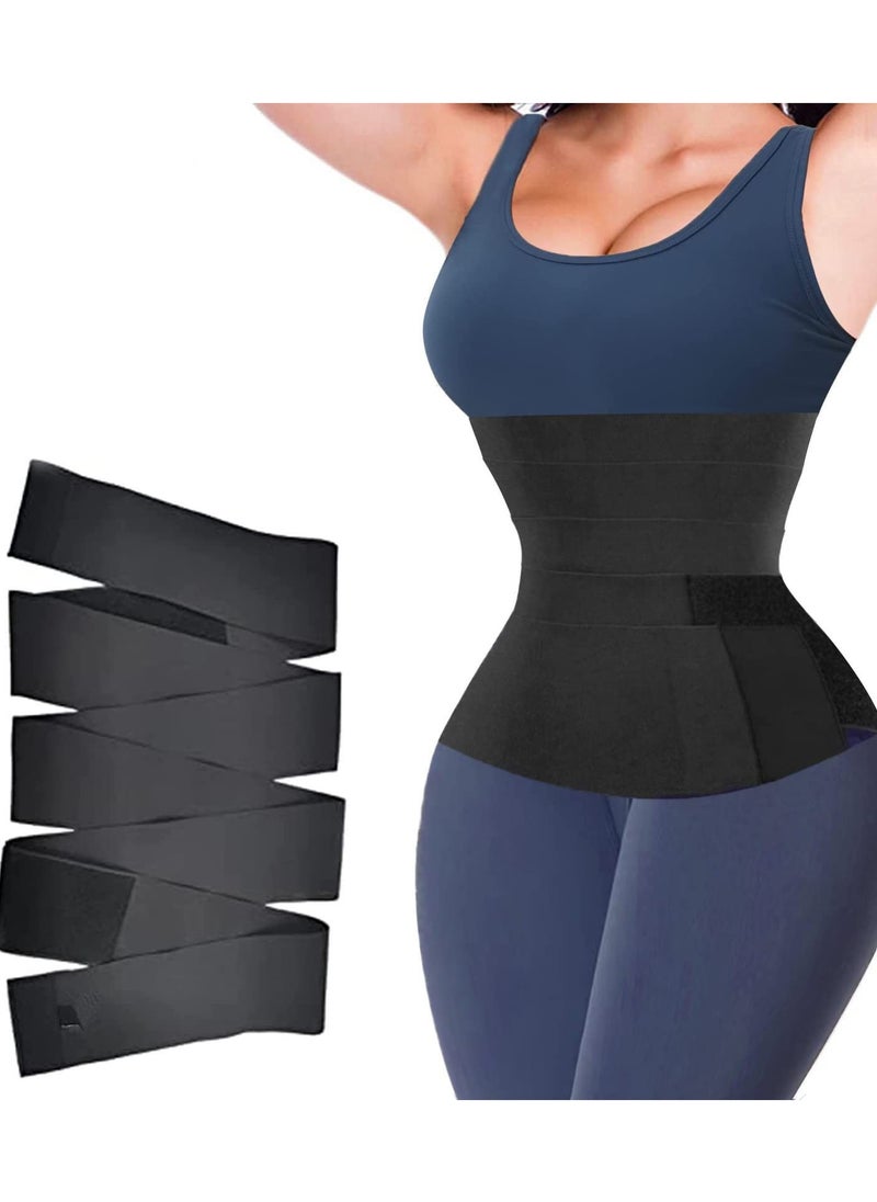 Generic Invisible Waist Wrap for Stomach Adjustable and Comfortable  for Women Lower Belly Fat  - Image 1