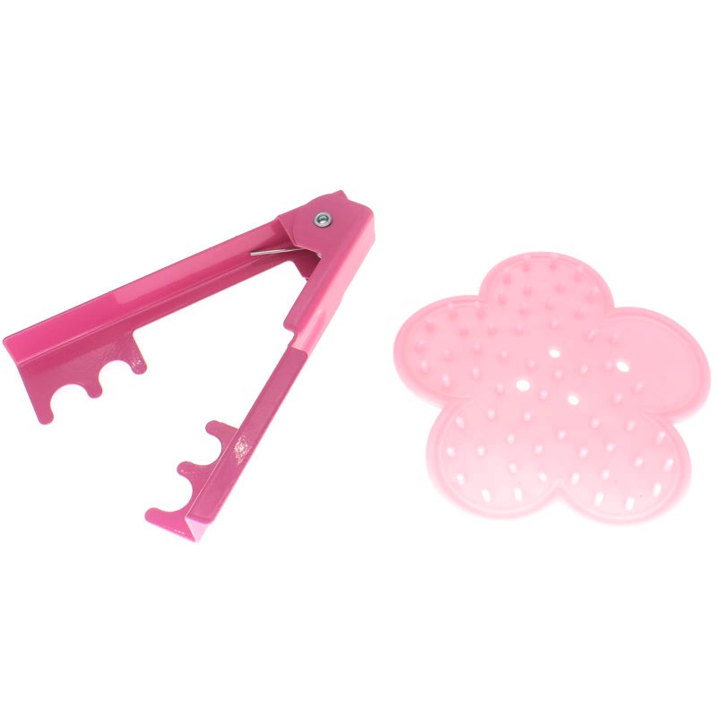 OZXNO 1 Set Rose Stem Leaf Thorn Stripper Stripping Tool Thorn Remove (Pink) - Image 4