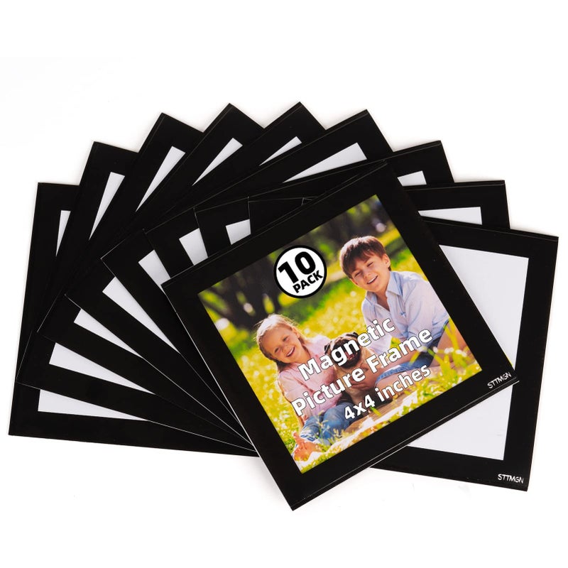 4x4 Small Shadow Box Picture Wooden Frame with White AcidFree Backing UV Acrylic  Hanging Hardware  with 34 Usable Depth